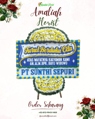 Papan Bunga Duka di Krayan Barat