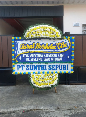 Papan Bunga Duka di Krayan Barat