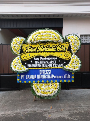 Papan Bunga Duka di Krayan Barat