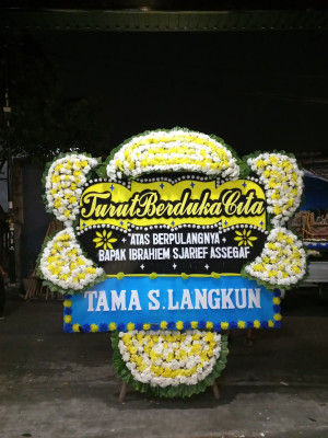 Papan Bunga Duka di Krayan Barat